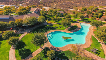 Damara Mopane Lodge: Luftbild