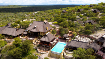 Epacha Game Lodge: Zentraler Gebäudekomplex