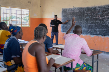 King Lewanika Lodge: Unterrichtsstunde