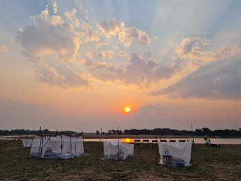 Luambe Camp: Nachtlager im Fly-Camp