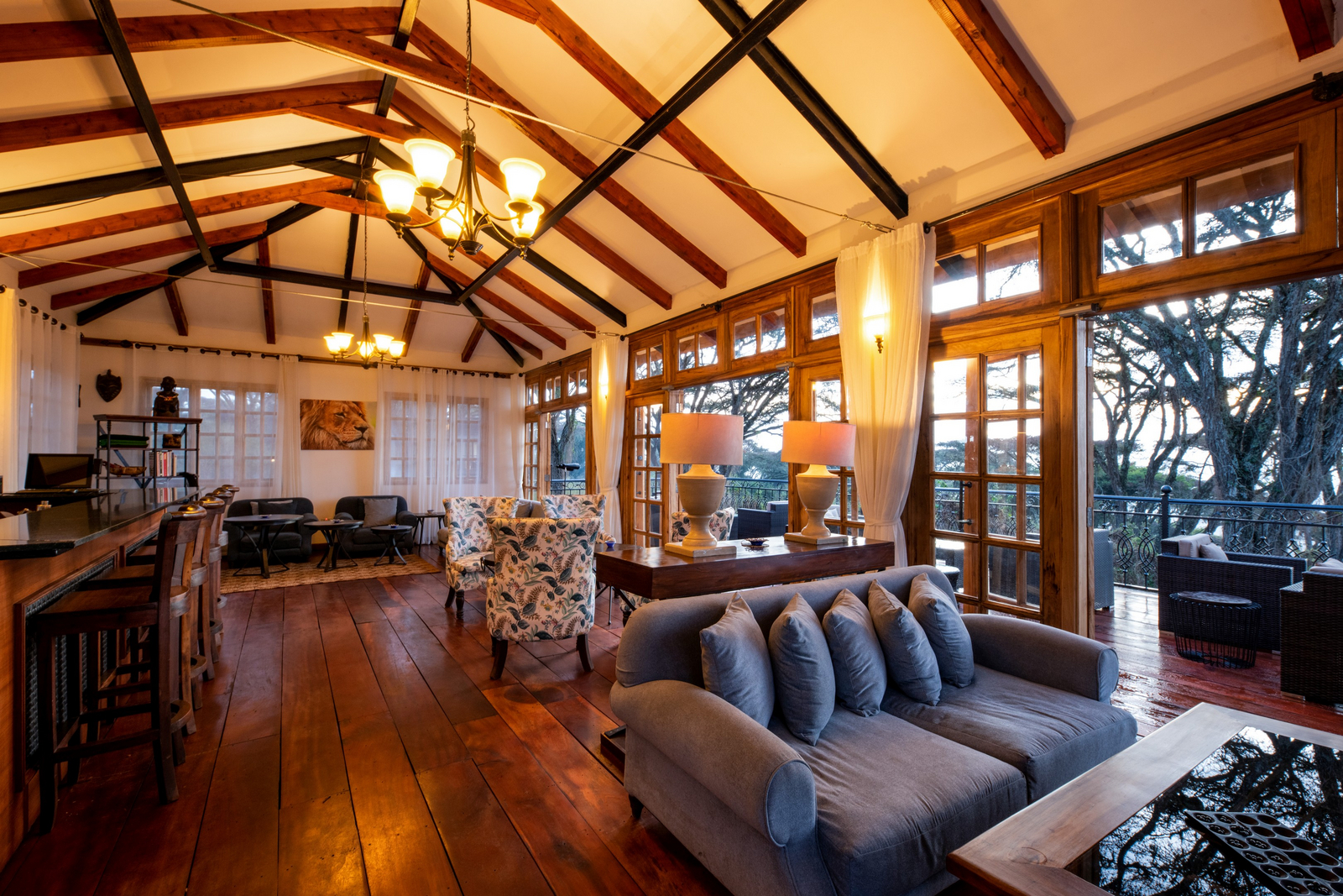 Ngorongoro Lion's Paw Ngorongoro Lion's Paw: Bar und Lounge