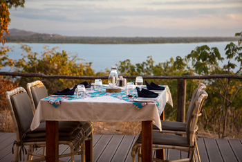 Pumulani Lodge: Restaurant