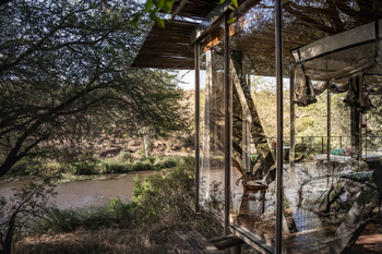 Singita Sweni Lodge: Blick von einem Zimmer