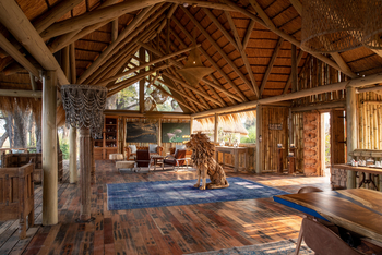 Sitatunga Private Island Camp: Lounge Gesamt