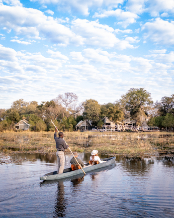Abu Camp Abu Camp: Mokoro-Ausflug