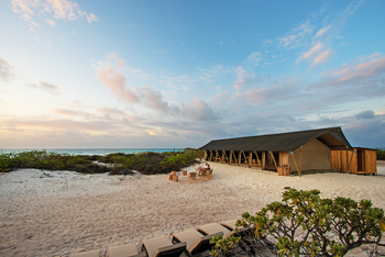 Cosmoledo Eco Camp: Hauptzelt