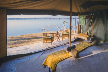 Kutali Camp Kutali Camp: Gästezelt - Bett