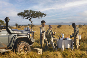 Legendary Mila Tented Camp: Kaffeepause