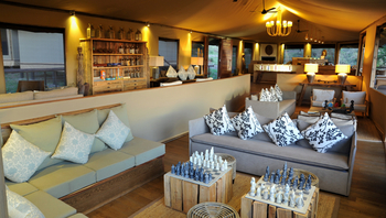 Lemala Kuria Hills Lodge: Hauptzelt