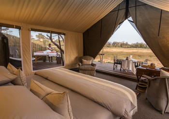 Little Machaba Camp: Doppelbett