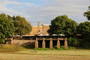 Mfuwe Lodge: Gesamtansicht