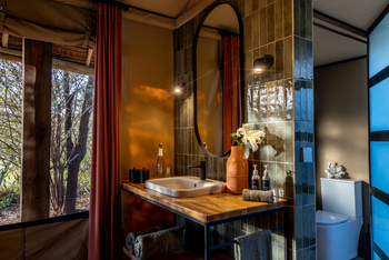 Naboisho Camp: Waschtisch