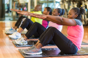 Nairobi Serena Hotel: Gymnastik