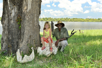 Victoria Falls River Lodge Victoria Falls River Lodge: Elefantenschädel