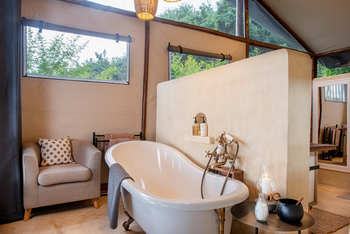 Chiawa Camp: Badewanne