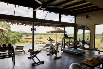Chichele Presidential Lodge: Gym