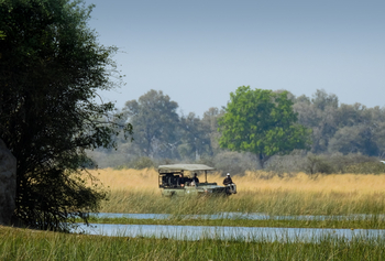 Lebala Camp: Safari Vehicle und Tracker