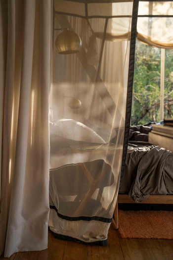 Singita Sweni Lodge: Moskitonetz