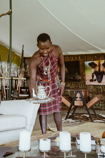 Speke's Camp: Kaffee