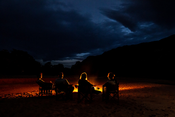 Wayo Manyara Green Camp: Lagerfeuer