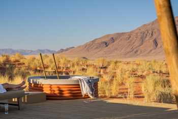 Wolwedans Dune Camp Family Suite: Plunge Pool