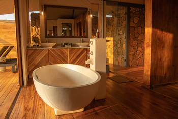 Sayari Camp: Badewanne