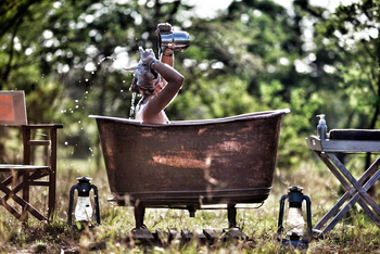 Serian Serengeti South: Outdoor Bad