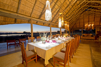 Camp Hwange: Speisesaal