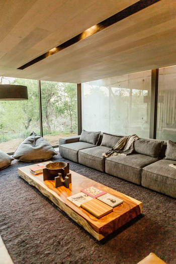 Cheetah Plains Mapogo House: Zentrale Lounge