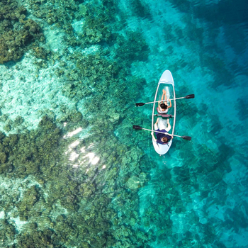 Fundu Lagoon: Kanufahrt