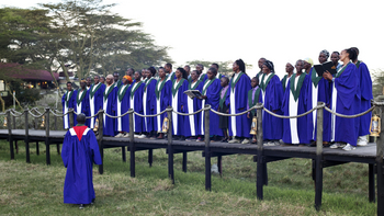 Hatari Lodge: Gospelchor