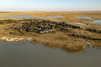 Jacks Camp Jacks Camp: Camp von oben