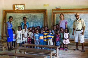 Kanyemba Lodge: Schulklasse