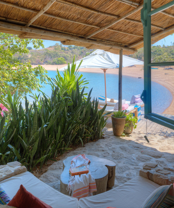 Kaya Mawa Kaya Mawa: Khuyu Room am Strand