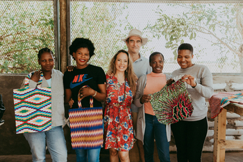 Nambwa Tented Lodge: Dorfbesuch