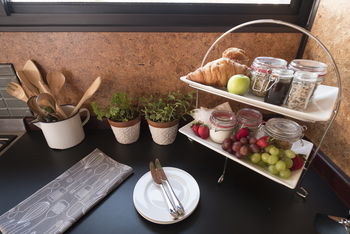 Namushasha River Villa: Frühstück