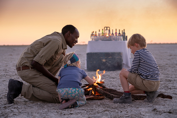 Camp Kalahari Camp Kalahari: Am Lagerfeuer