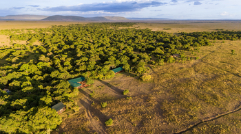 Saruni Wild: Landschaft von oben