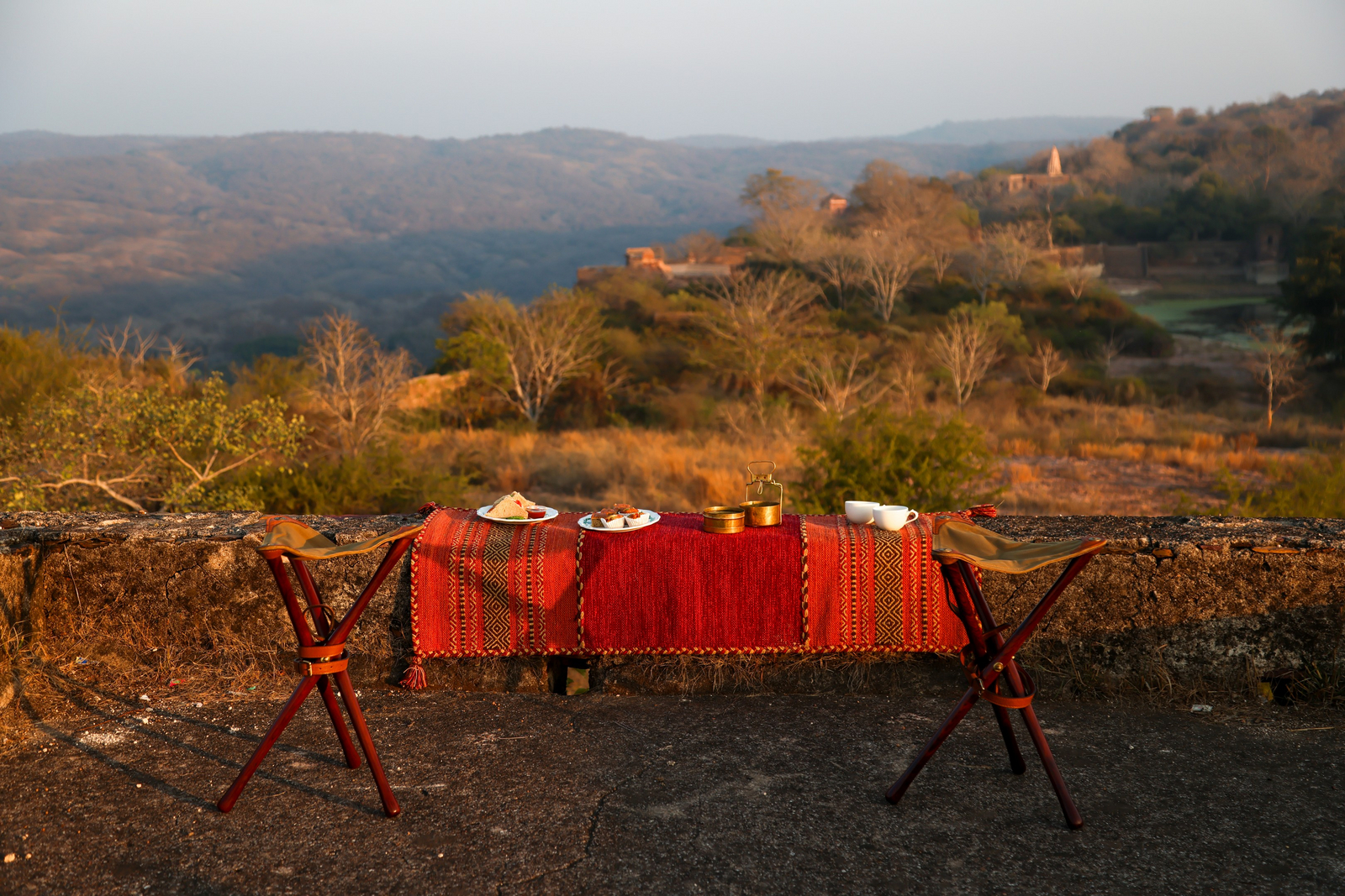 TUTC Sawai Shivir TUTC Sawai Shivir: Aussichtspunkt auf dem Plateau des Forts