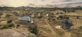 Jawai Leopard Safari Lodge: Luftbild