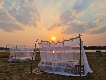 Luambe Camp: Sleep-out-Zelte