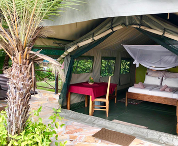 Mahangu Safari Lodge: Gästezelt