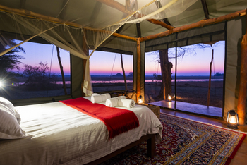 Mukambi Busanga Plains Camp: Doppelbett