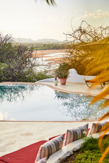 Sasaab: Pool am Evaso Nyiro River