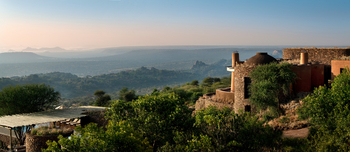 andBeyond Suyian Lodge: Hanglage mit Fernblick