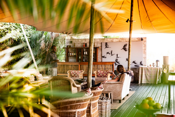 Busanga Bush Camp: Lounge