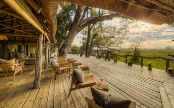 Camp Xakanaxa Camp Xakanaxa: Veranda