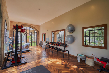 Giraffe Manor: Fitnessraum