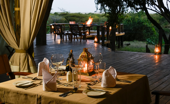 Ilkeliani Camp: Speisebereich