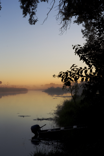 Lagoon Camp Lagoon Camp: Morgennebel